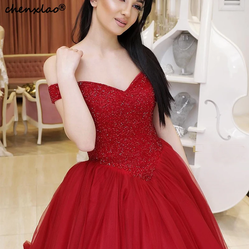 Vestido de festa бордовый вечернее платье Тюль с открытыми плечами суд Поезд мусульманские Вечерние платья Формальные Вечерние платья