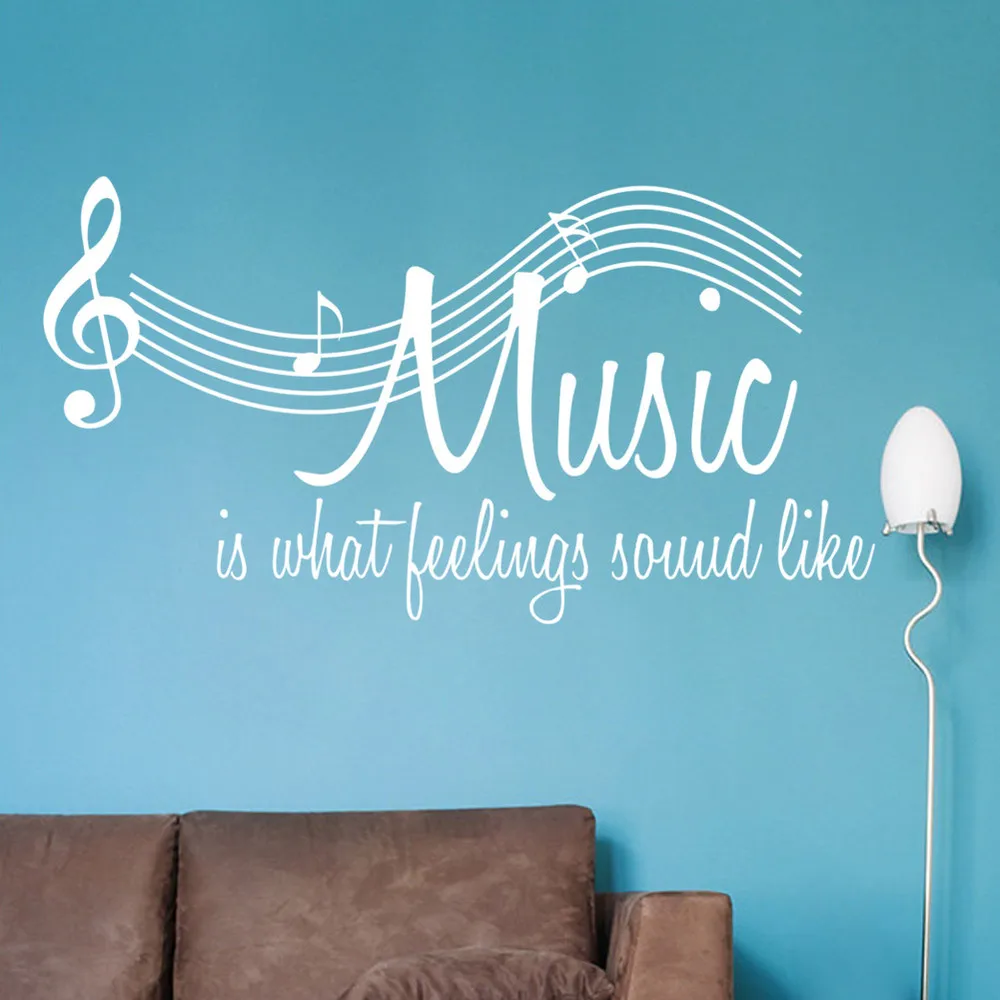 Music Note Bedroom Wall Sticker Music Note Gifts