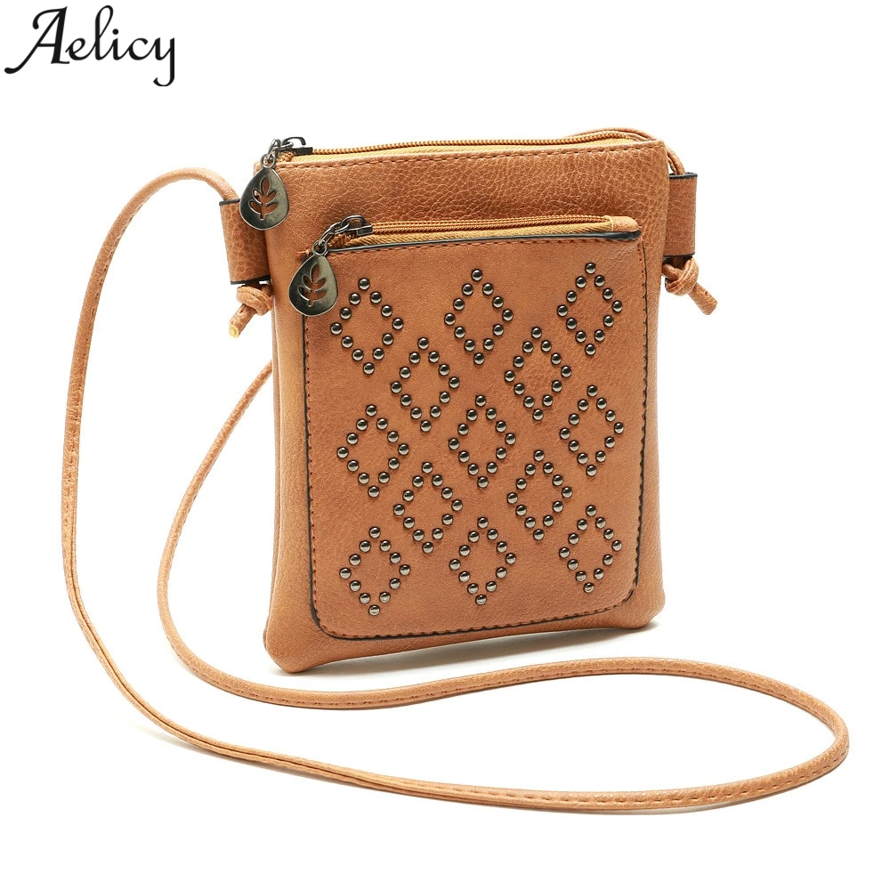 

Aelicy Fashion Satchel Cross Body Zipper Shoulder Bag Ladies Tote Handbag Messenger Bags Phone Bag High Quality Leather Purse