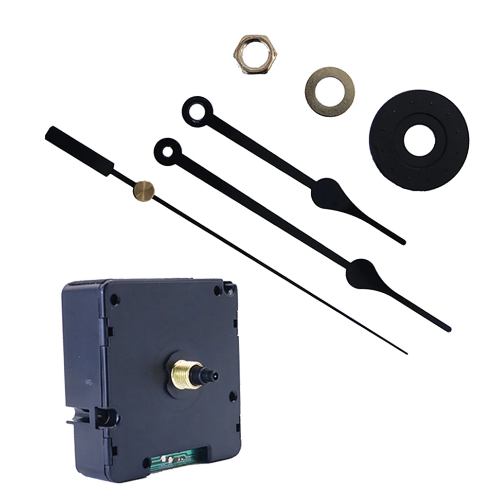 2Pcs HR1688 Axis 14mm Quartz Wall Clock Jump Second Radio Clock Movement DIY