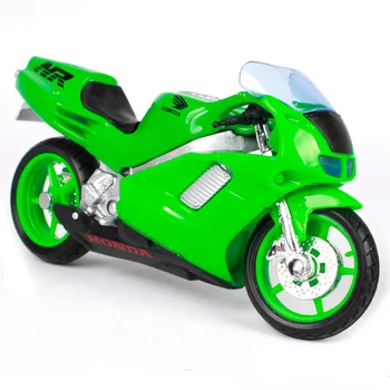 

Maisto 1:18 Honda NR motorcycle toy bright green motorbike model for enshrining motorcar diecast motorcycle gift for child 305