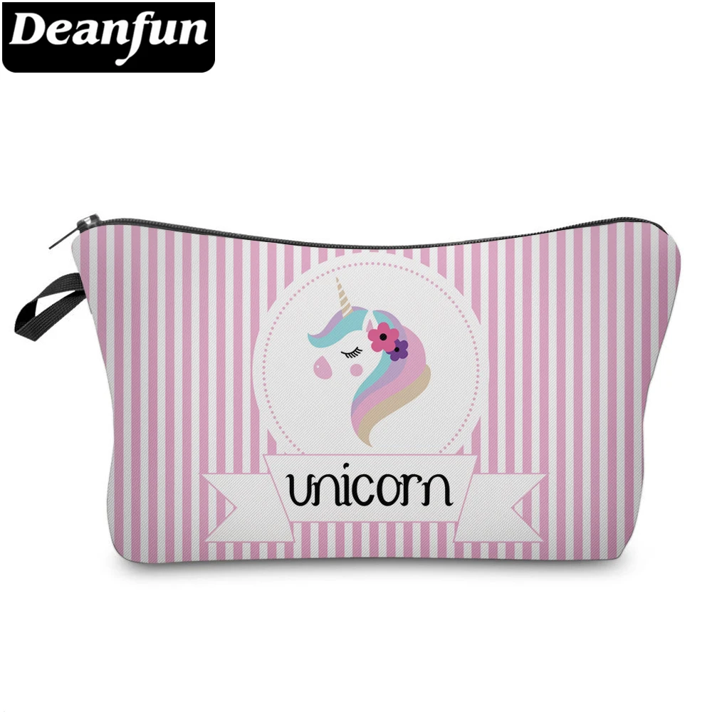 

Deanfun 3D Printed Unicorn Cosmetic Bags Women Makeup Storage for Travelling 51293 #