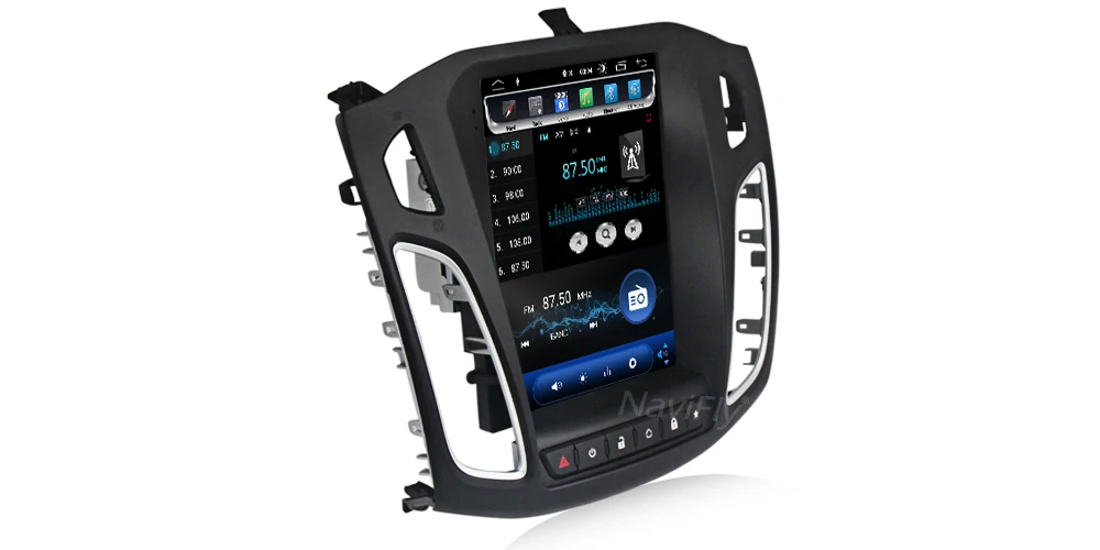 Clearance NaviFly Tesla style IPS Screen Auroradio GPS navigation Android 8.1 Car multimedia player for Ford FOCUS 2012-2017 9