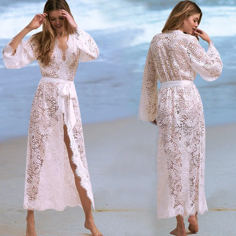 Long lace kimono Clearance