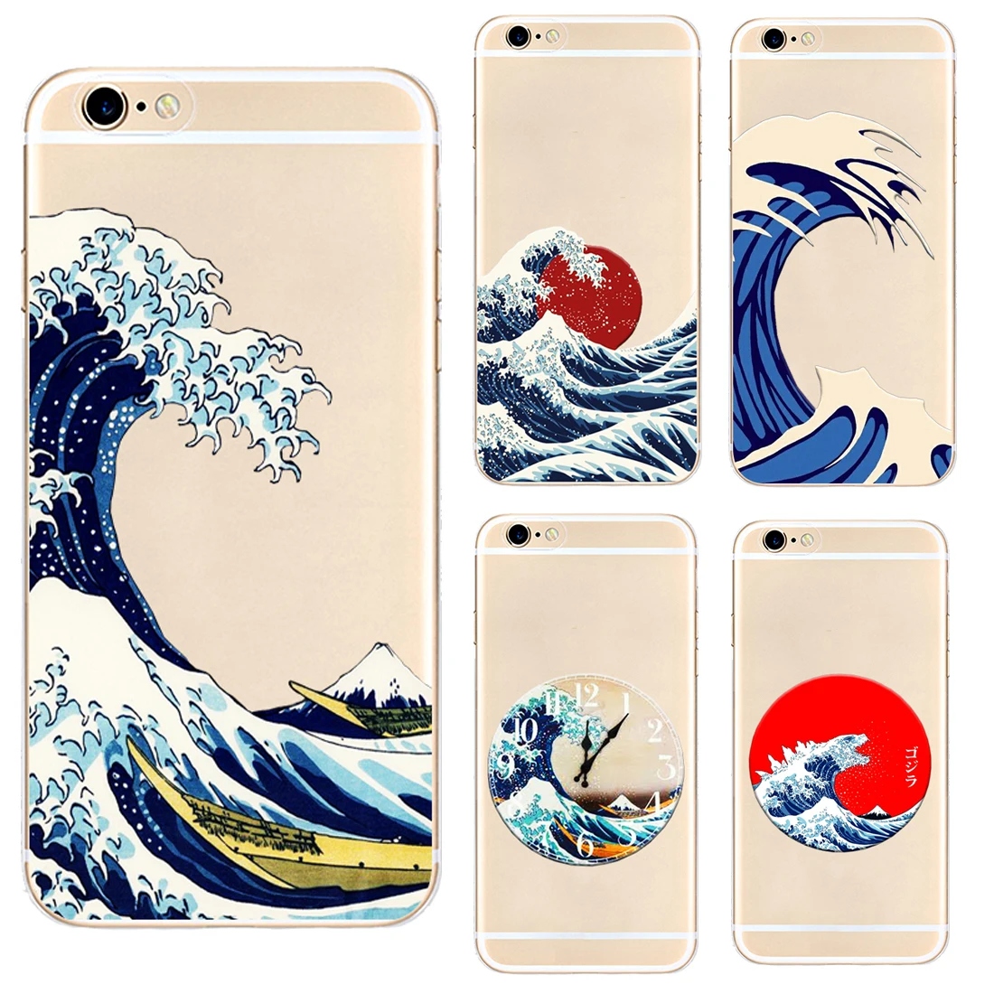 

DK Great Wave off Kanagawa hard phone case cover for iPhone 11 Pro Max 6 7 8plus 5 X XS XR XSMax For Samsung s9 s8plus s7 s6edge