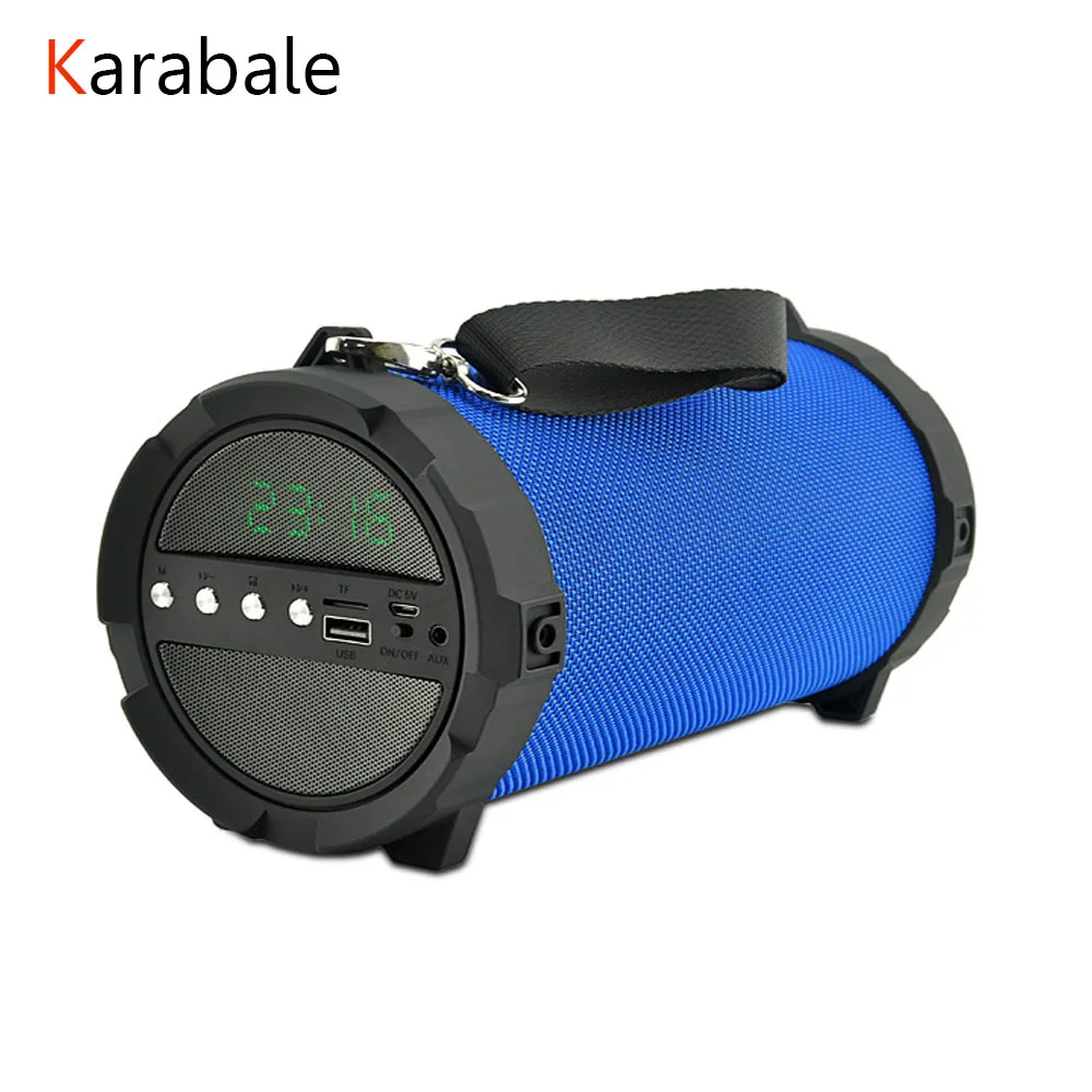 Karabale портативный наружный Bluetooth динамик будильник HIFI успокаивающий звук