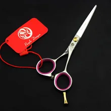 521#5 ''бренд фиолетовый дракон Лучшие Профессиональные Парикмахерские ножницы JP 440C для дома и салона Парикмахерские ножницы для стрижки волос