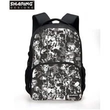 3D cute Heart shaped print women backpack heart school backpack for teenage girls large capacity student
