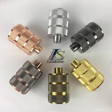 50 шт./лот ретро-лампы Эдисона патрон алюминиевая лампа розетка E26/27 керамика Лофт винтажные изделия ручной работы освещение