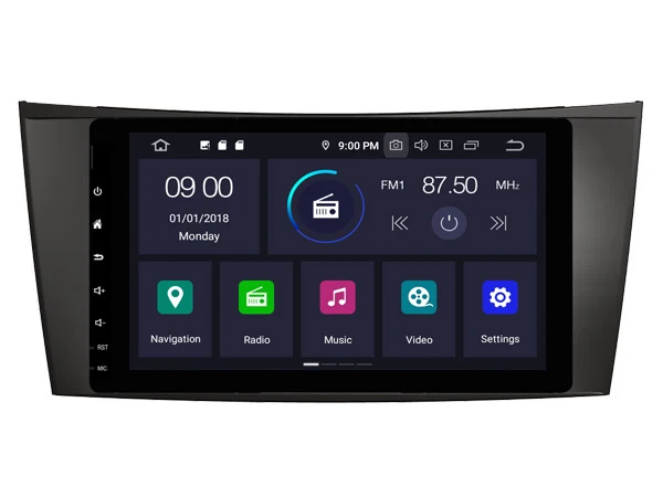 Best WITSON 8 inch Android 9.0 CAR DVD PLAYER for BENZ E-CLASS W211 G-Class W463 CLS W219 AUTO STEREO RADIO+DVR/WIFI+DSP+DAB+OBD+TPMS 1