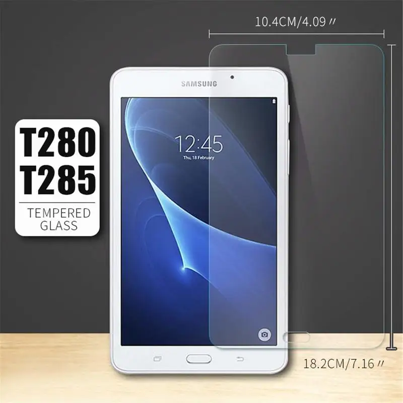 Original En la cabeza de Inhibir 9H Screen Protector Tempered Glass For Samsung Galaxy Tab A A6 7.0 2016  SM-T280 SM-T285 7.0 inch Tablet Tempered Glass Guard _ - AliExpress Mobile