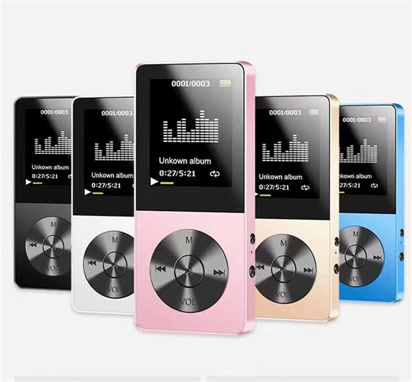 

Mini Sport MP3 Music Player TFT Screen Recording MP3 Walkmalk HIFI Player Support TF Card E-Book FM Radio Build-in Loudspeaker