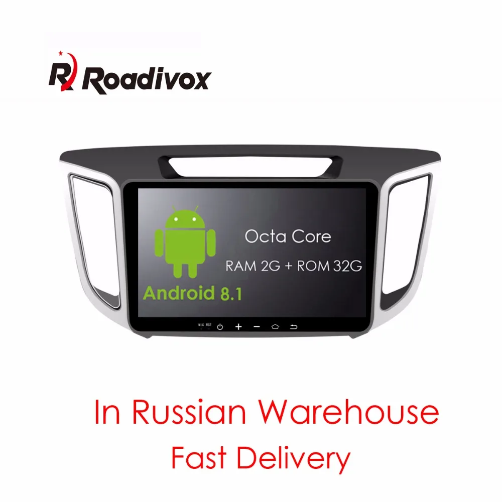 

android 8.1 RAM 2G ROM 32G car gps navigation dvd player 1024*600 For HYUNDAI IX25 CRETA car radio multimedia head unit stereo