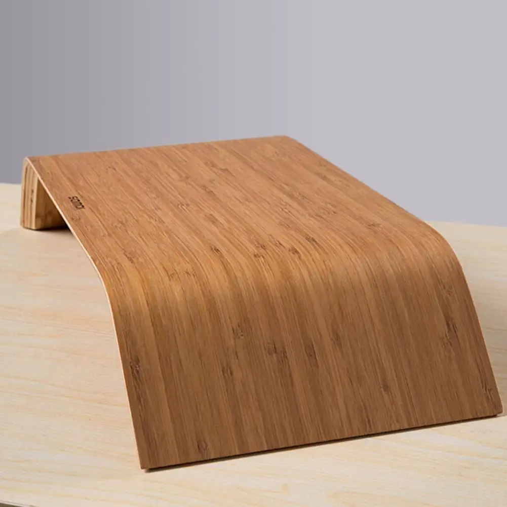 

New Universal Desktop PC Monitor Notebook Laptop Heighten Bamboo Stand Base Holder