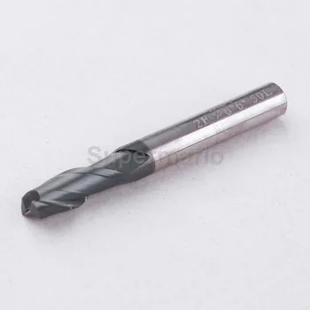 

5x 8MM 2F Micro Grain Solid Carbide drill bits End mill altin Coat