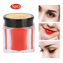 5 шт. для профессионального микроблейдинга, практики пигмента татуировки бровей губ Полупостоянный макияж крем Перманентный пигмент для перманентного макияжа