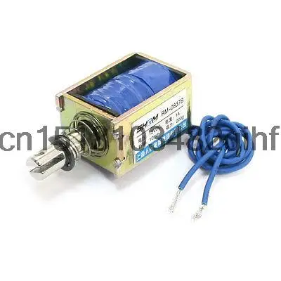 

DC12V 1A 200g/10mm Pull Push Type Two Wired Solenoid Electromagnet