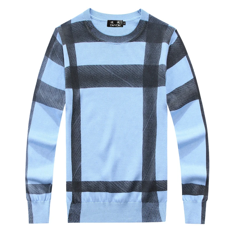 Mens Sweater Pullover Male Brand Casual Slim Sweaters Men British Style Slim Hedging O-Neck Men'S Sweater