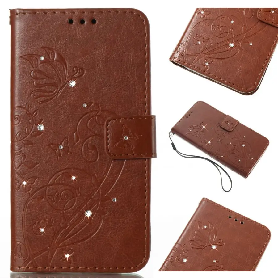

Bling Diamond Case for Coque Xiaomi 5X A1 Redmi Note 5A 4X 4 4A Note4X Note5A Capa Leather Filp Cover Wallet Stand Fundas P03G
