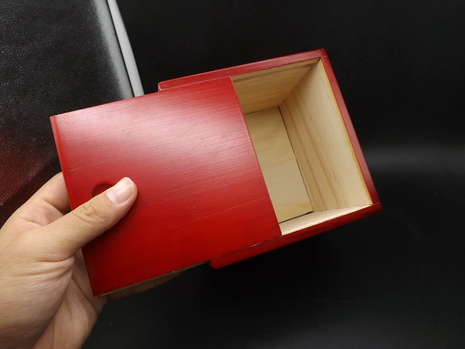 Китайская культура особенность "пять элементов" 13 см деревянная коробка головоломка механизм Игра Головоломка Игрушка секретная коробка
