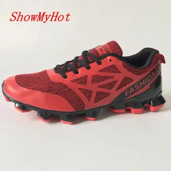 

ShowMyHot Wholesale And Retailers Walking Shoes Men Personalized Fitness Health Casual Men Shoes Masculino Male