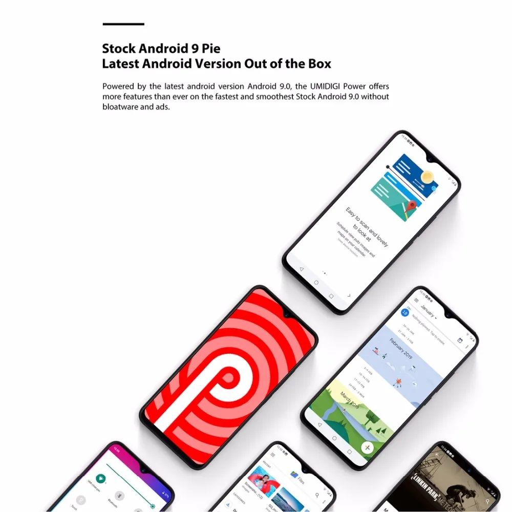 UMIDIGI power Android 9,0 5150 мАч большая батарея 18 Вт 6,3 'FHD+ экран капли воды 4 Гб+ 64 Гб Helio P35 глобальная версия смартфона 16 МП