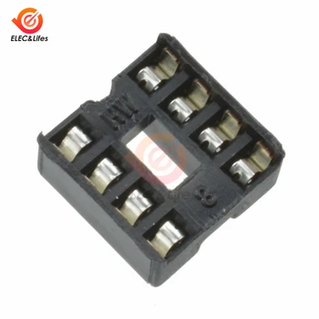 

10Pcs 8P IC Block 8P Chip Holder DIP-8 IC Chip Socket DIP8 Electronic Components