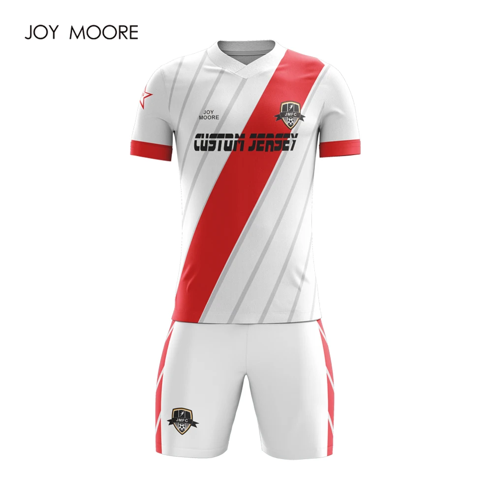 

low price high quality custom soccer jersey set digital printing any pattern training suit