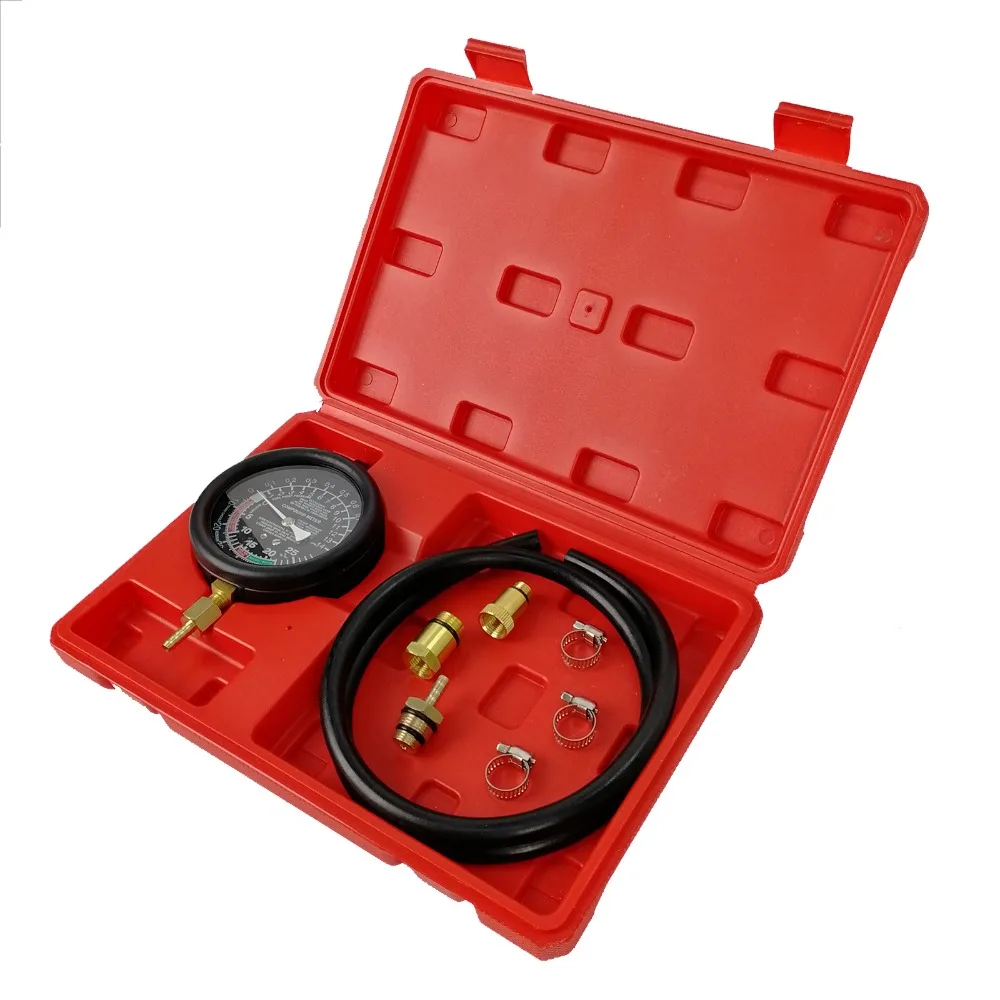 VicTsing 2.5 inch Exhaust Back Pressure Tester Set Pressure Gauge Test Tool Kit Sensor                                           (14)