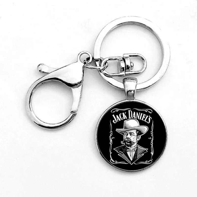 

Liste&Luke 2019 New JACK DANIELS Time Gem Alloy Keychain Christmas Day Gift for Friends and Relatives