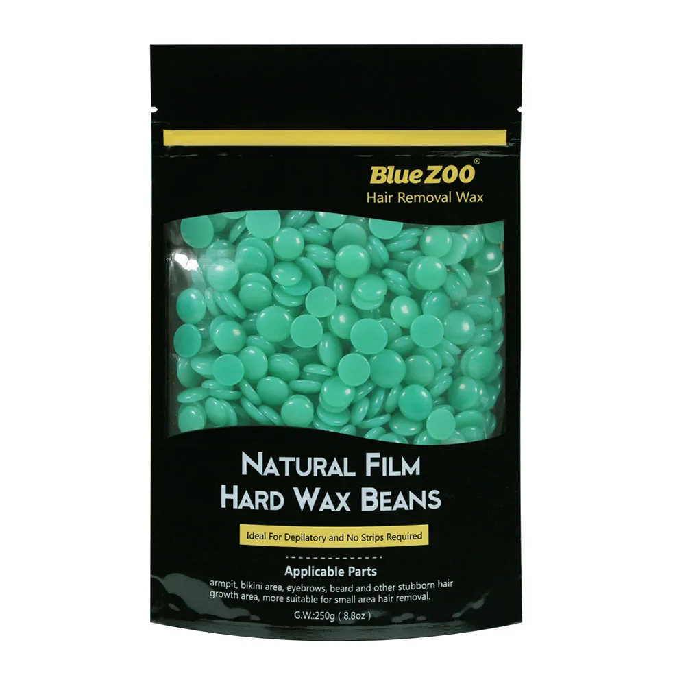 Depilatory Hard Wax Beans Face Body Painless Hot Film Hard Wax Pellet