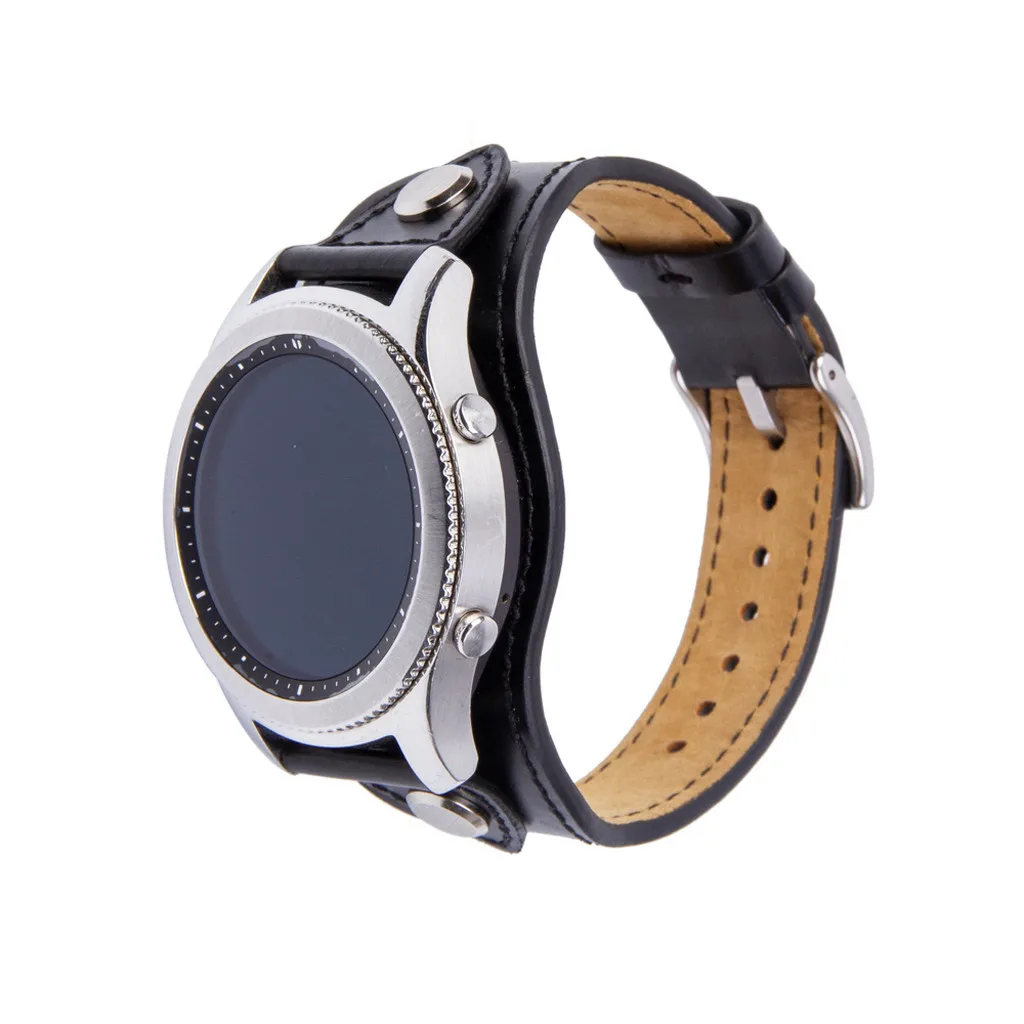 Кожаный ремешок BEHATRD для часов samsung Classic Galaxy watch 46 мм кожаный ремешок сменные ремешки браслет Ремешки для наручных часов Bracelet# y4