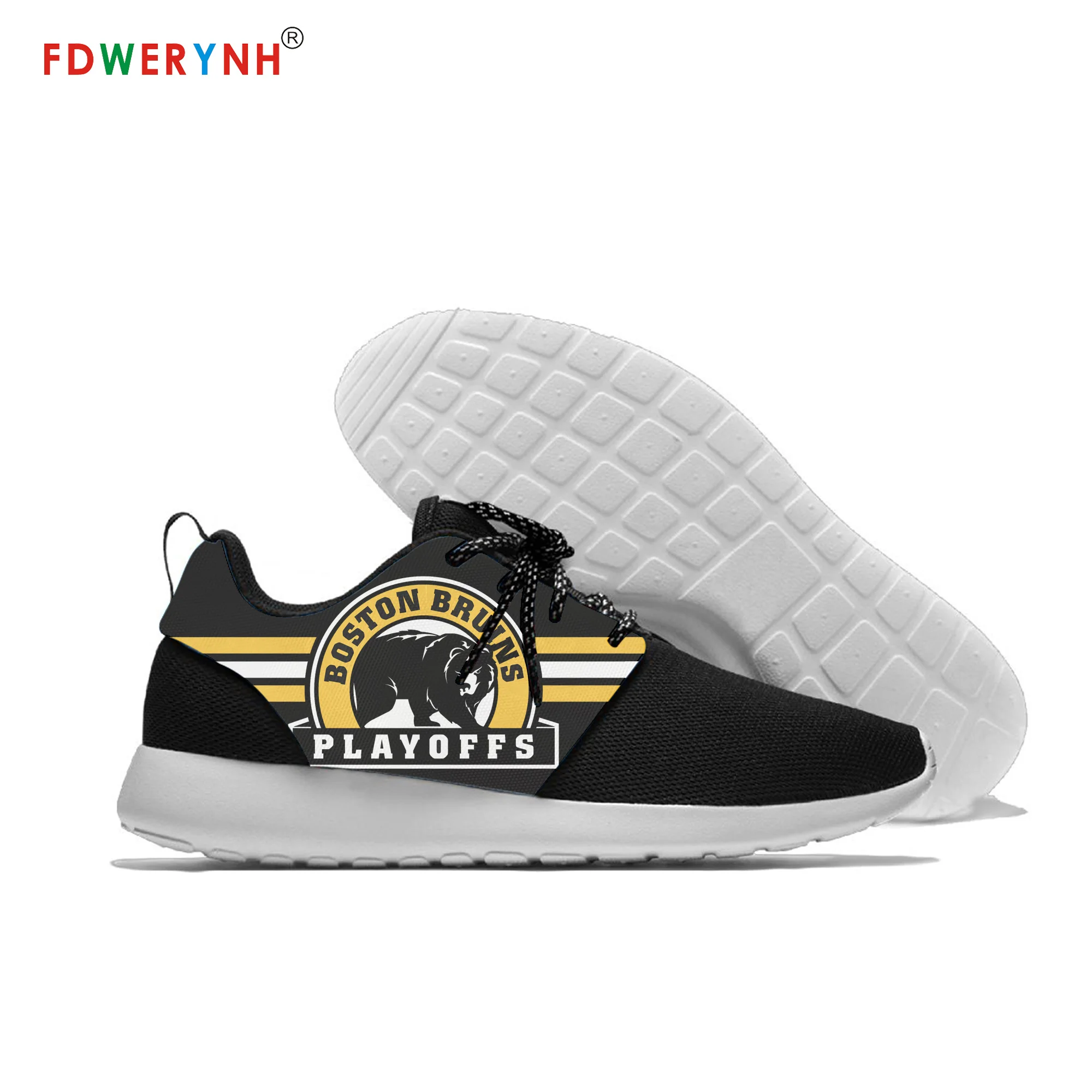

Boston Bruins Shoes Lace-Up Men's Casual Shoes for Men 3D Printed Outdoor Breathable Leisure Shoes