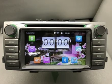 Car Radio Audio DVD Multimedia Player Android 6.0 GPS Navigation For Toyota hilux 2012-2015 Retail/Pc Free Shipping(China)