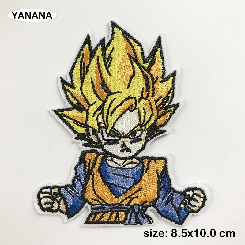 

Dragon Ball cartoon Paste Patch for Clothing Iron on Embroidered