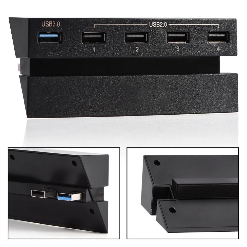 Высокая Скорость 5-Порты и разъёмы USB концентратор 2,0& 3,0 расширения контроллер-концентратор адаптер для PS4 игровой консоли