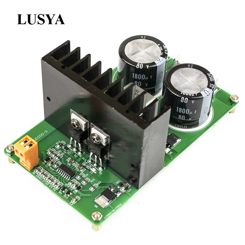 Lusya IRAUD200 Высокая мощность цифровой аудио усилитель доска IRS2092S моно 500 Вт Hi-Fi усилитель готовая доска G9-009