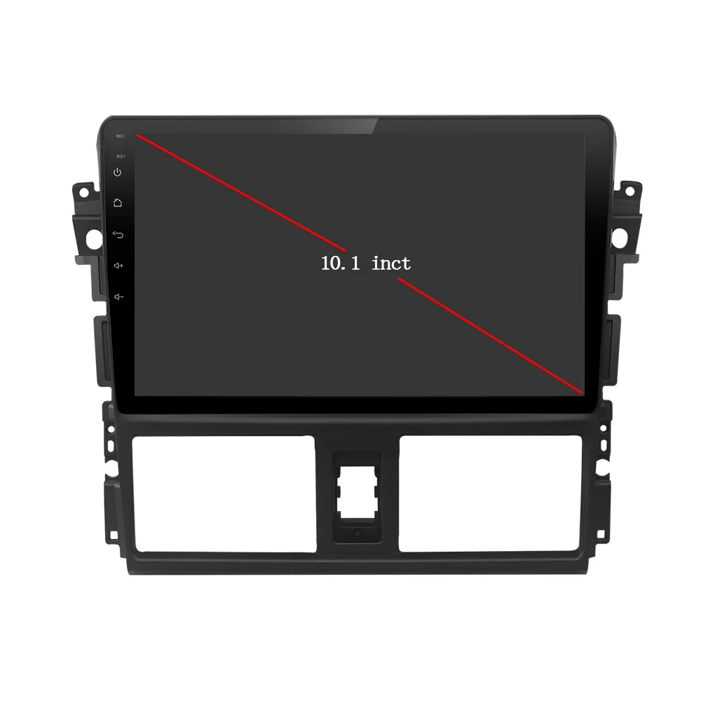 

SZBULOAI 10.1 inch Android 7.1 Quad core Car DVD Player For Toyota Vios Yaris L 2013 2014 2015 Car Multimedia Player