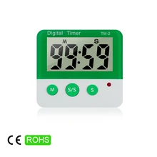 

2019 newest Large LCD display chicken kitchen timer Countdown / Count Up chef kitchen timer with LED light Alarm
