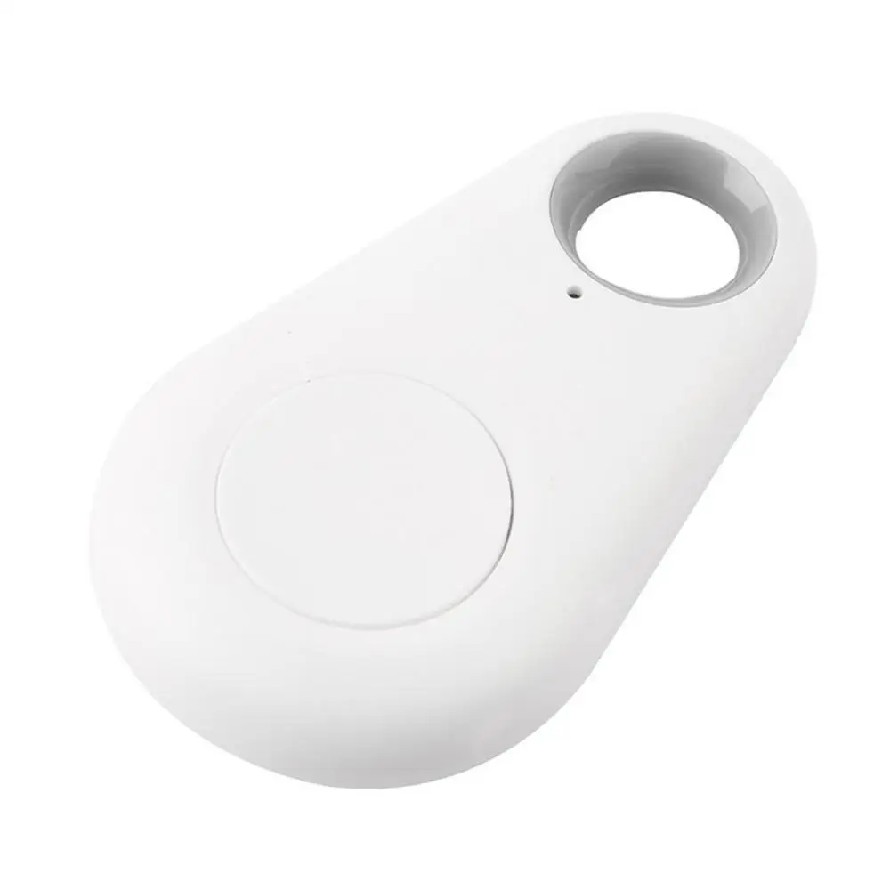 Белый Мини Bluetooth 4,0 gps Traker водослива локатор Портативный Анти-потеря ключ искатель Pet трекер двухсторонняя сигнализация противоугонное устройство - Цвет: Белый