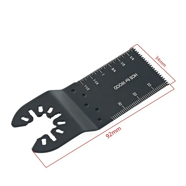 10/15 Pcs Oscillating Multi Tool Saw Blades 34mm Carbon Steel DIY Wood/Metal Universal Cutter –M25