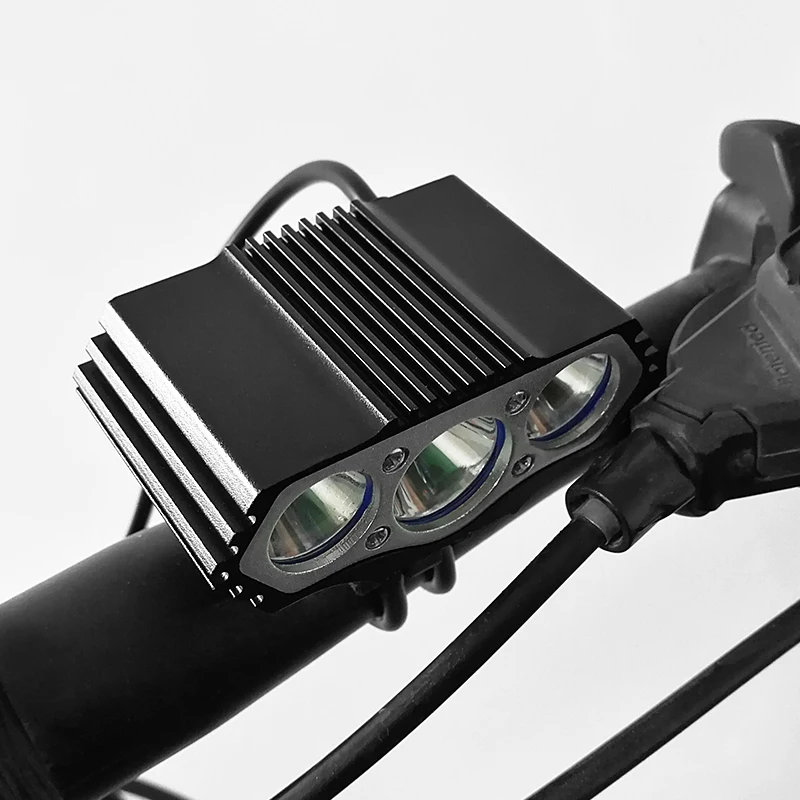 Waterproof Bike Light 3xT6/L2 LED Front Bicycle Headlight 4Modes MTB Safety Night Cycling Lamp+Rechargeable Battery Pack+Charger Waterproof Bike Light 3xT6/L2 LED Front Bicycle Headlight 4Modes MTB Safety Night Cycling Lamp+Rechargeable Battery Pack+Charger