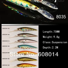 Для рыбалки приманки ALML-8035 9.8 g 75 мм 10 частей / серия