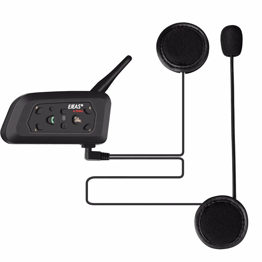Bluetooth-Интерком V6 Pro для мотоциклетного шлема 1200 м | Автомобили и мотоциклы