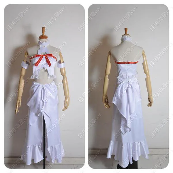 

Anime Sword Art Online ALfheim Online Asuna Yuuki cosplay costume Custom Made Any Size Free Shipping