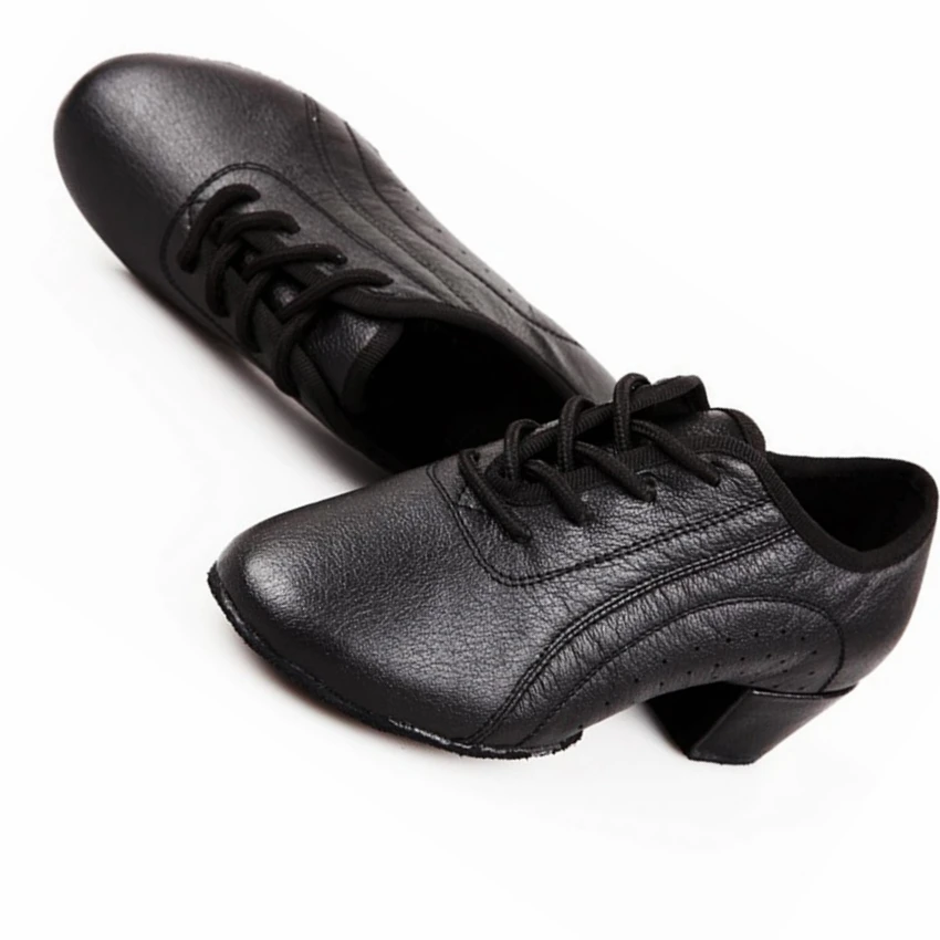 Мужская спортивная Танцевальная обувь из натуральной кожи, кроссовки для мужчин, студентов, мальчиков, тренировочная танцевальная обувь, Мужская танцевальная обувь для латинских танцев