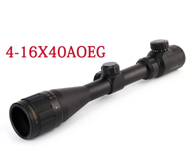 

Hunting 4-16x40 Scope Red Green Dot Sight Scope Illuminated Telescopic Scope Tactical hunting sight sight free shipping