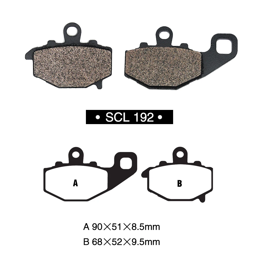 Alconstar набор тормозных колодок для мотоцикла полу металл Kawasaki ER 6N 2007 2008 2009 2010 2011 2012