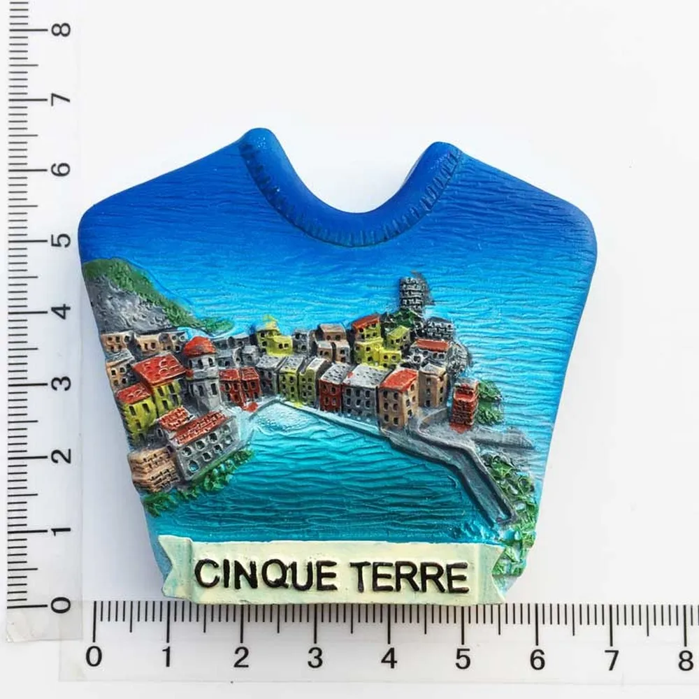 BABELEMI 1 шт. креативный Итальянский Сувенир Cinque Terre для путешествий магниты на