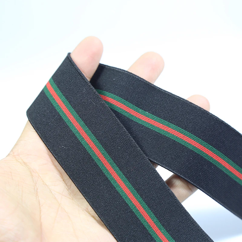 Эластичные ленты 27~ 50 мм эластичные ленты сумки для одежды брюки эластичная резина 5 см DIY Швейные аксессуары Резиновая лента